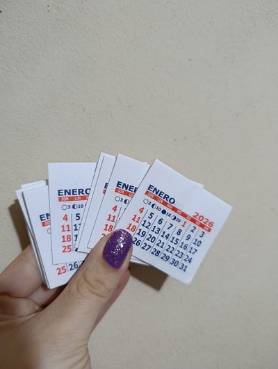 Calendario mignon 2026