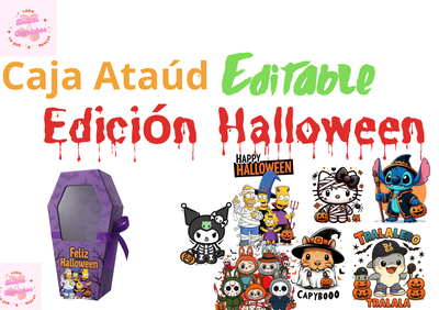 Caja Ataúd editable 2025