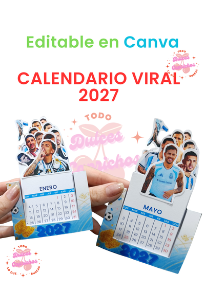 Calendario Viral de paredes
