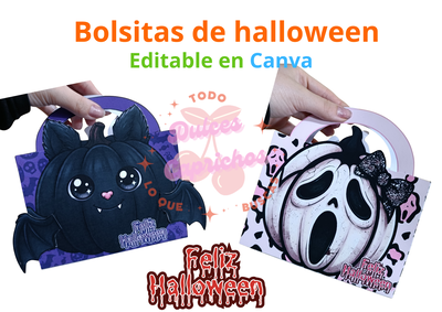 Bolsitos de calabaza halloween 🎃