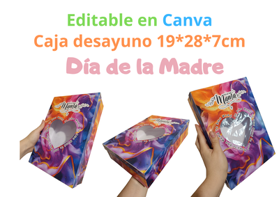 Caja desayuno 19*28*7cm Día De La Madre 