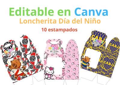 Caja Loncherita DIA DEL NIÑO 