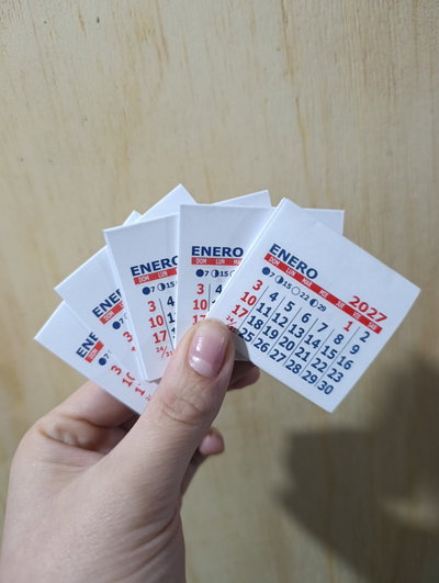 Calendarios 2027 mignon Producto físico 