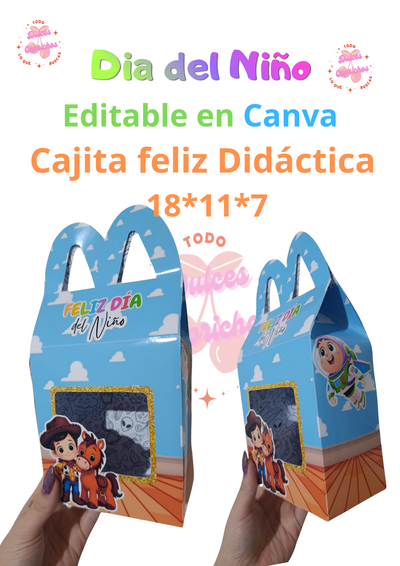 Cajita feliz Mac Donald día del niño 