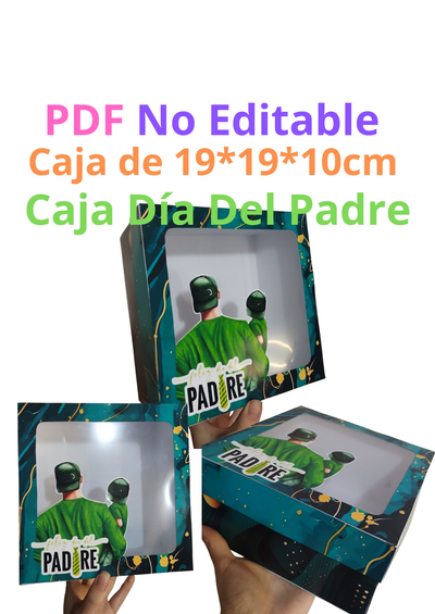 DÍA DEL PADRE Caja 19*19*10 PDF 