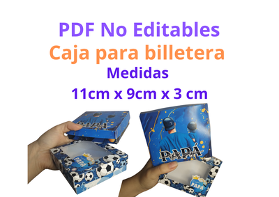 Caja billetera No Editables 