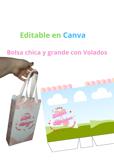Bolsa con volados 
