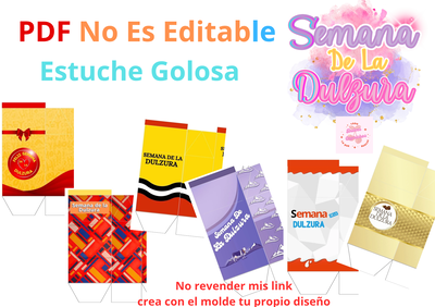 Estuche Golosa PDF SEMANA DE LA DULZURA 