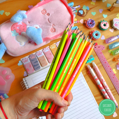 Lápiz Fluo grafito HB Filgo