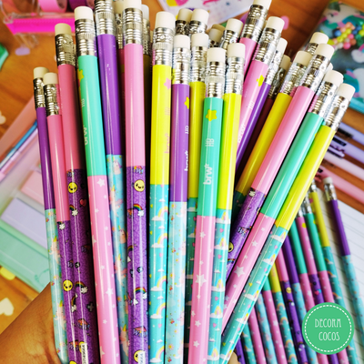 Lápiz con goma Unicornio