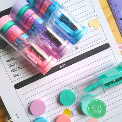 Sacapuntas + gomitas de borrar