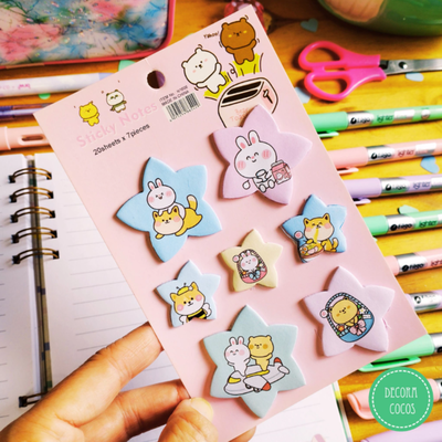 Nota adhesiva Cute Friends