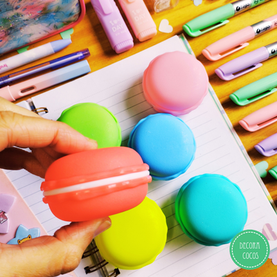Goma de Borrar minis en Macaron
