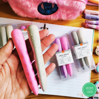 Goma de Borrar Blister x 2