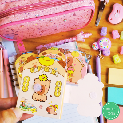 Nota Capibara desplegable