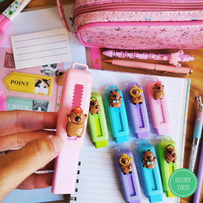 Goma de Borrar retráctil Capibara