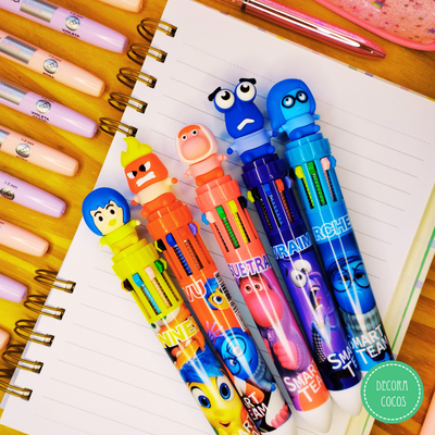 Bolígrafo Intensamente multi x 10 colores