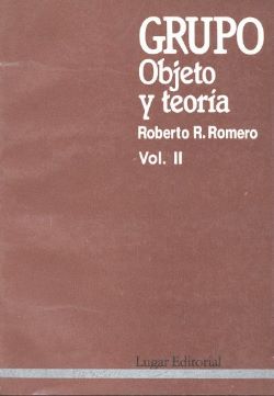 OFERTA 3 TOMOS: Grupo, Objeto y Teoría:  II - III - IV