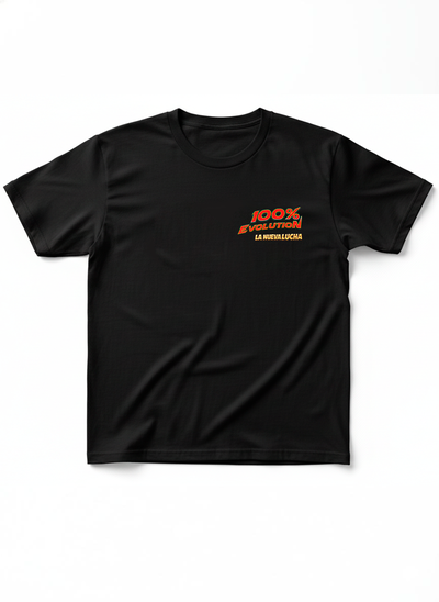 Remera Oficial 100%evolution Logo chico