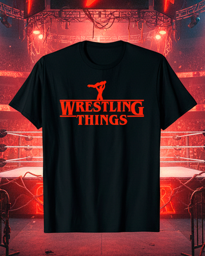 Remera wrestling things Logo