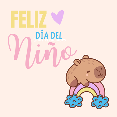 Link DIA DEL NIÑO CAPIBARA carpincho