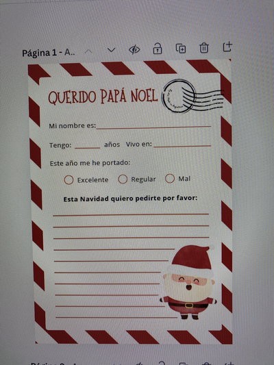 kit canva navidad editable ROJO