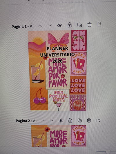 planner a4 universitario