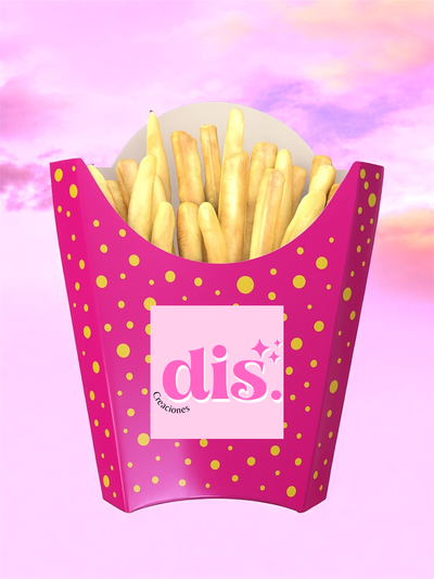 Link molde caja PAPAS FRITAS macdonals
