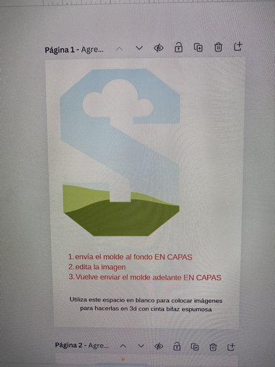 Link letra S 3d marcos en canva