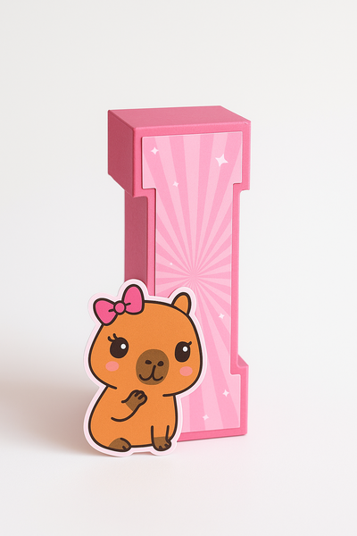 Link letra i 3d marcos en canva