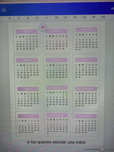  Editable en canva CALENDARIO MIÑON 2026
