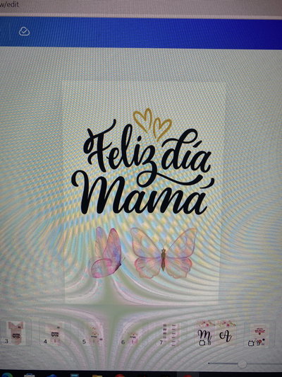  Editable en canva de de la madre