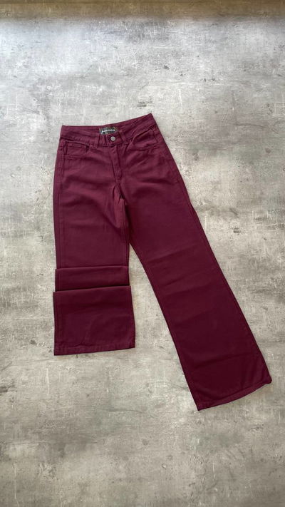 WIDE LEG BORGOÑA 