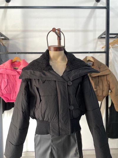 Puffer cuello alto 
