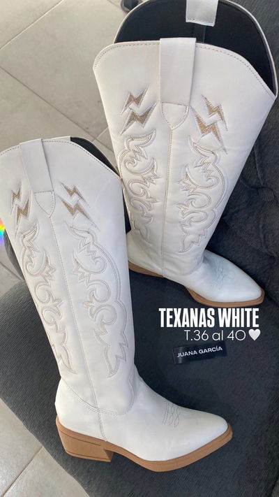 Texanas altas white 