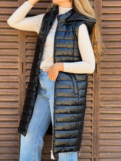 Chaleco extra largo