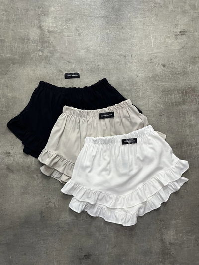 Skort de Lino con volados 