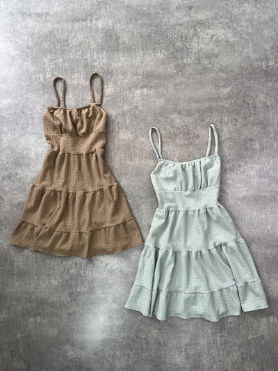 Vestido Bambula con volados 