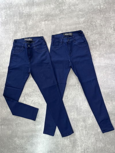 Skinny azul elastizado 