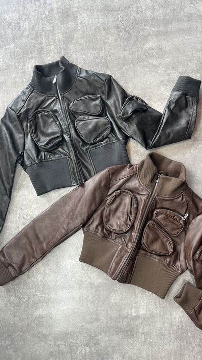 Campera eco cuero Milán 