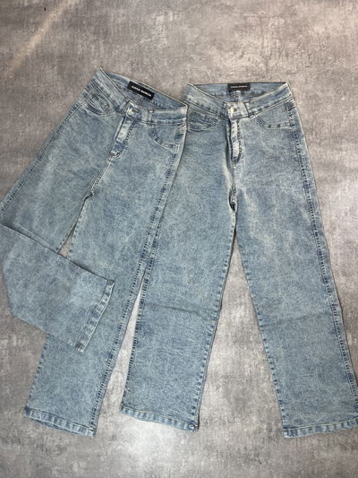 Wide leg óxido elastizado 