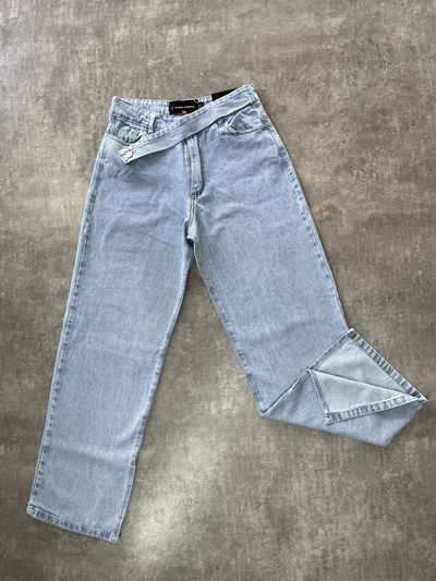 Wide leg con detalle 