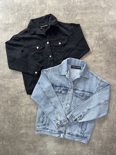 Campera de jeans oversize 