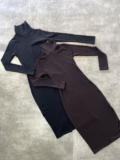  Vestido con cuellito frizado 