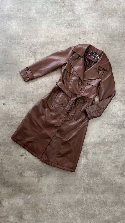 ENVÍO GRATIS! BLACK FRIDAY TRENCH ECOCUERO