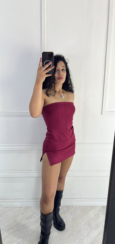 Vestido straples aleida 