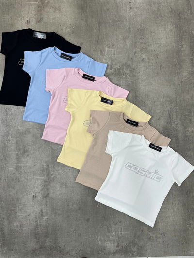 Baby tee COSMOS strass