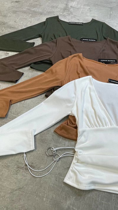 Top argolla escote v 
