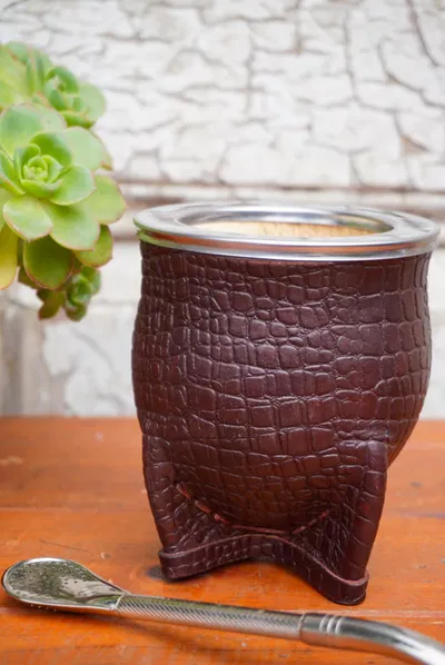 MATE CAMIONERO CROCO DE CALABAZA 