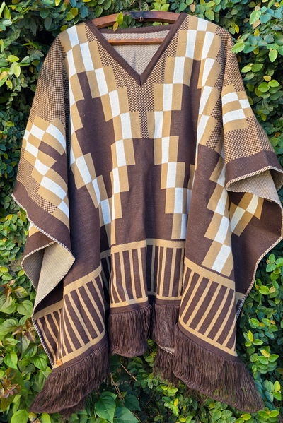 PONCHO CHOCOLATE (160 cm)
